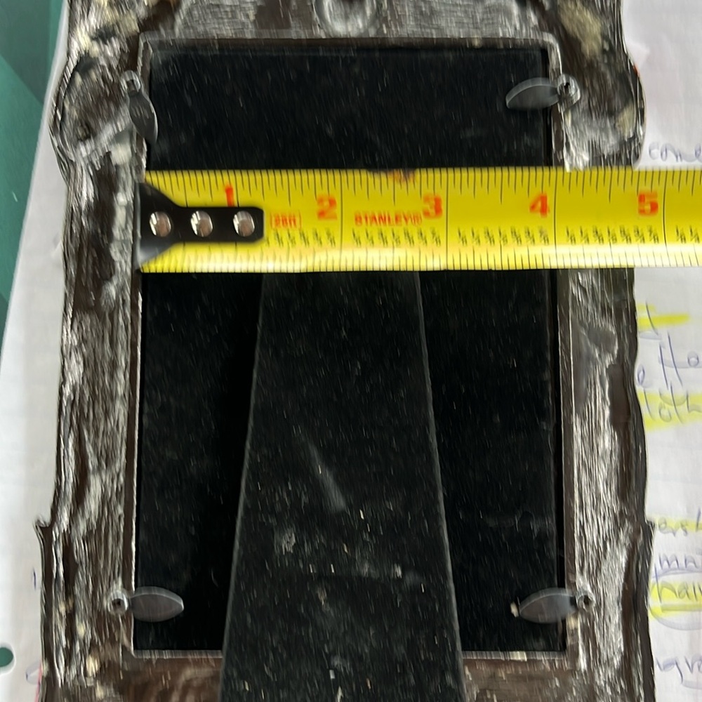 Enamel Parrot Picture Frame - Picture 9 of 11